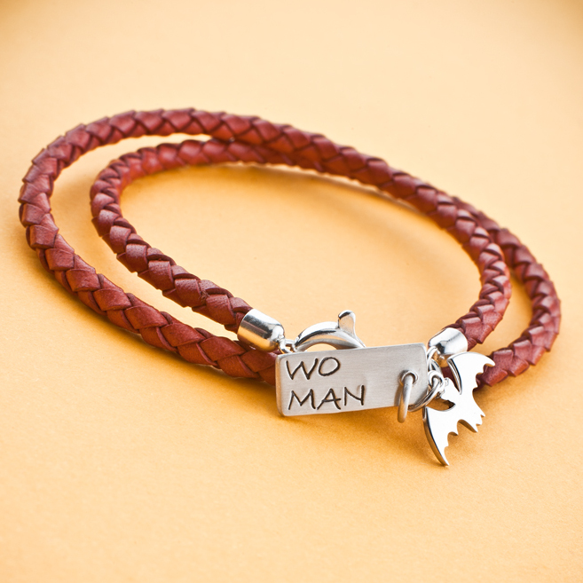BATWOMAN 925 Silber Armband