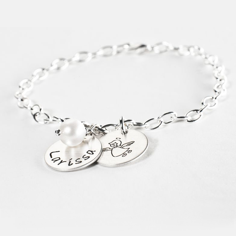 SCHUTZENGELCHEN 925 Silber Armband