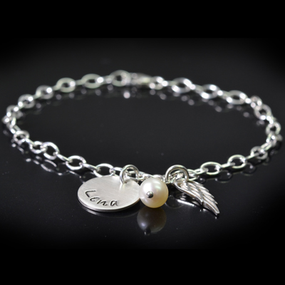 SPREAD YOUR WINGS 925er Silber Armband