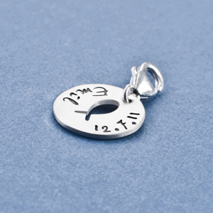 KUMBAYA 925 Silber Charm
