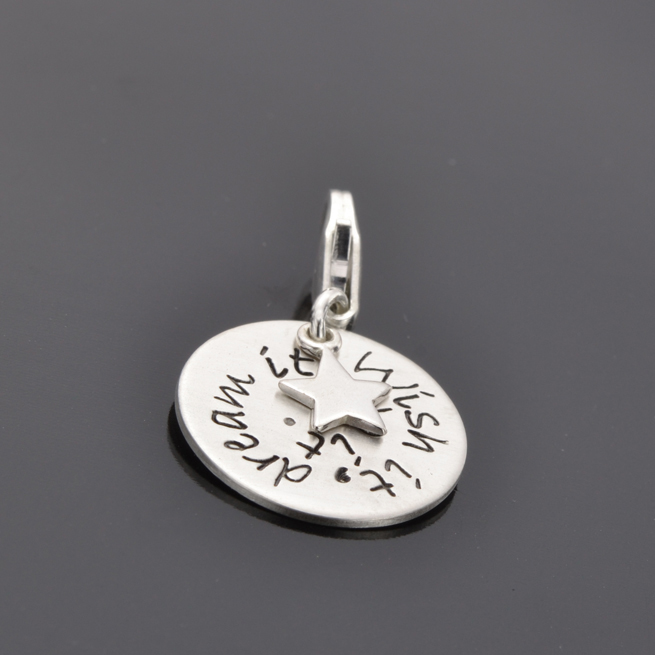 WISH IT 925 Silber Charm